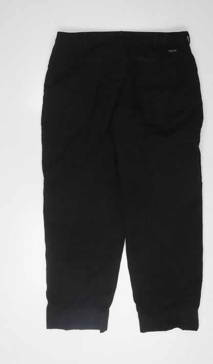 Regatta Men's Black Rain Trousers XL Straight Leg