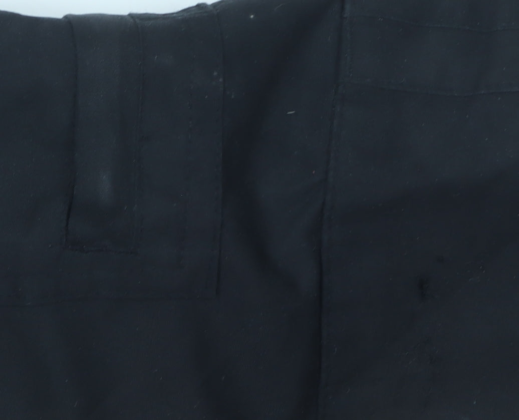 Regatta Men's Black Rain Trousers XL Straight Leg