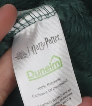 Dunelm Boys Green Slytherin Hooded Fleece Robe 7-10 Years