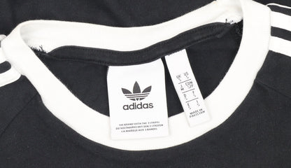 Adidas Men's Black T-Shirt, Small, Logo Style