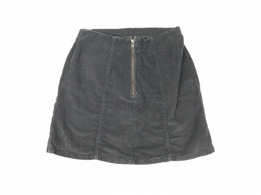 Womens UK Size XS Superdry A-Line Corduroy Skirt