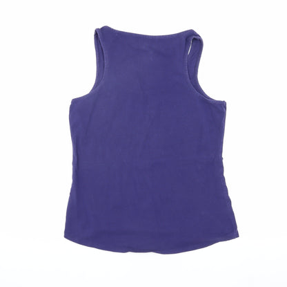 Joules Women's Purple Tank Top, Size M, Scoop Neck