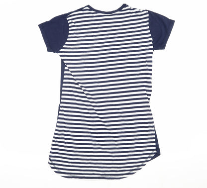 Teens UK Size 6-8 Harry Potter Blue Basic T-Shirt