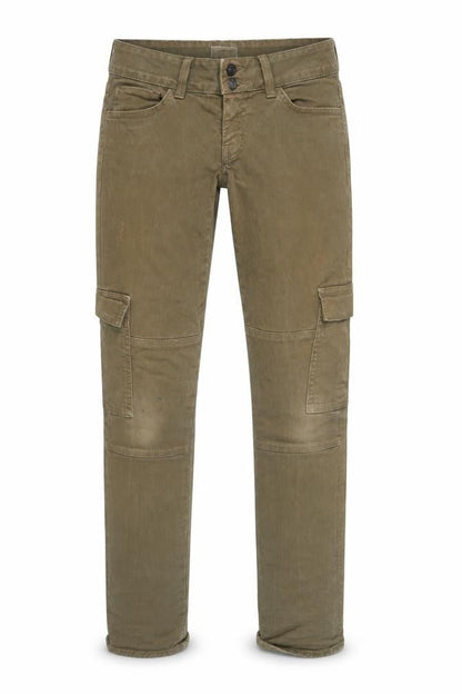 Hudson Womens Green Cargo Jeans, Size 27, Slim Fit