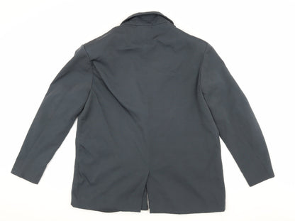 PrettyLittleThing Women's Black Blazer Size 10