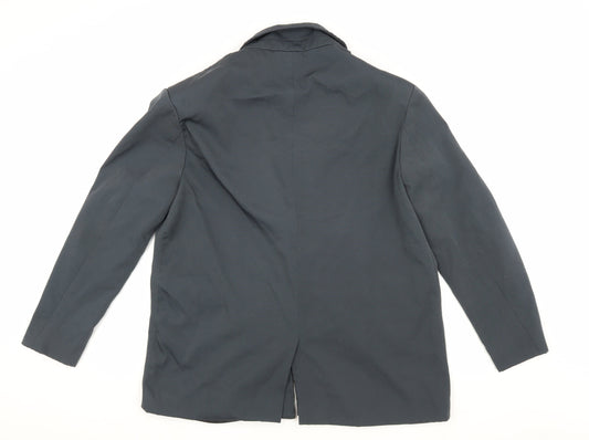 PrettyLittleThing Women's Black Blazer Size 10