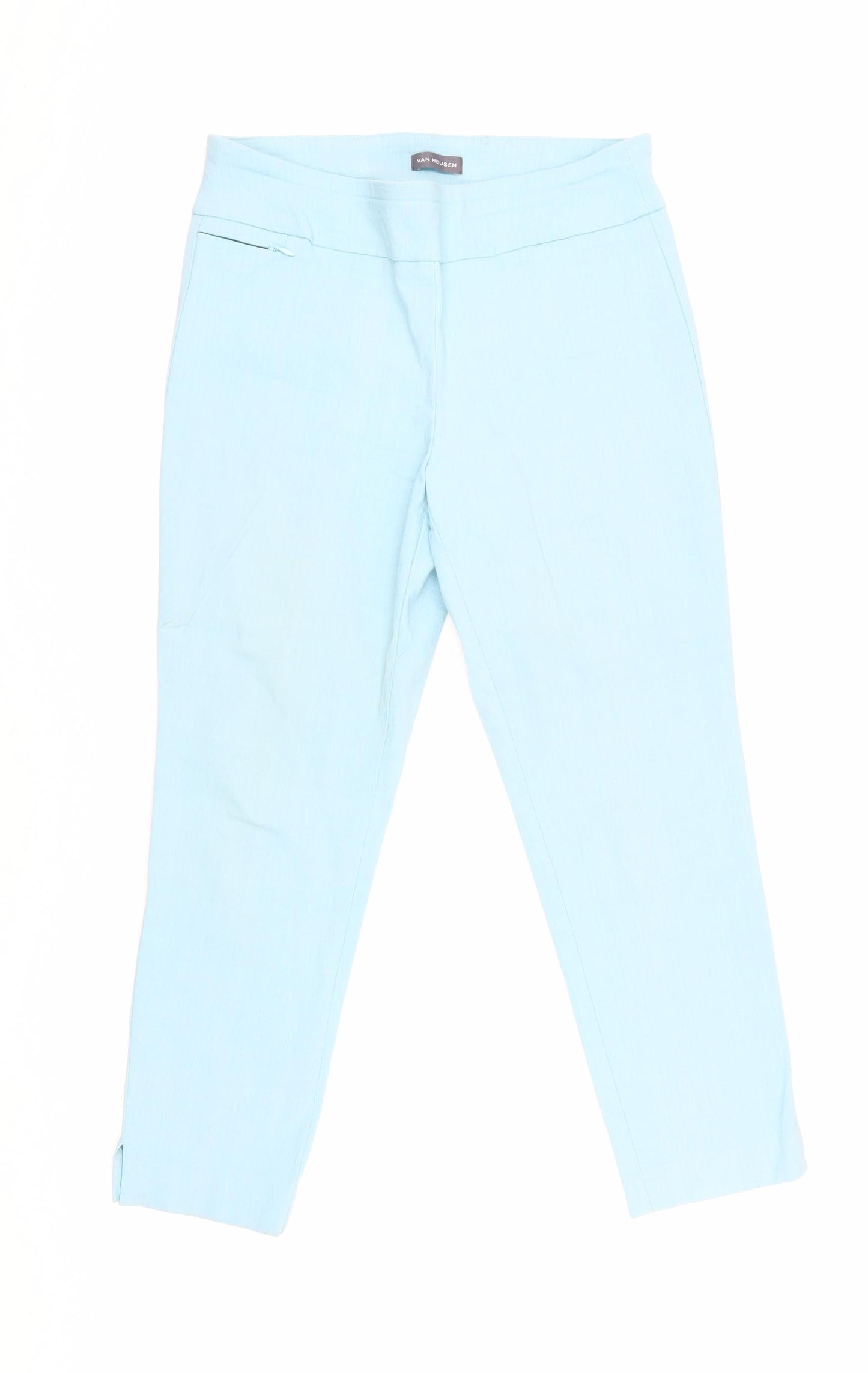 Van Heusen Women's Blue Trousers Size 10