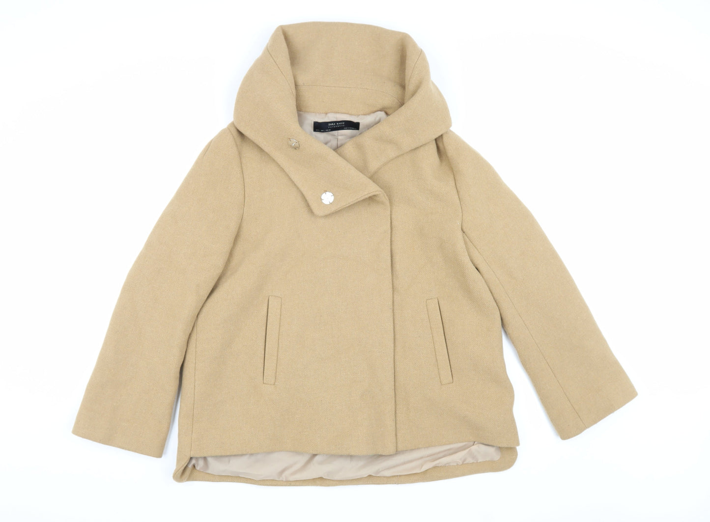 Womens UK Size L Zara Beige