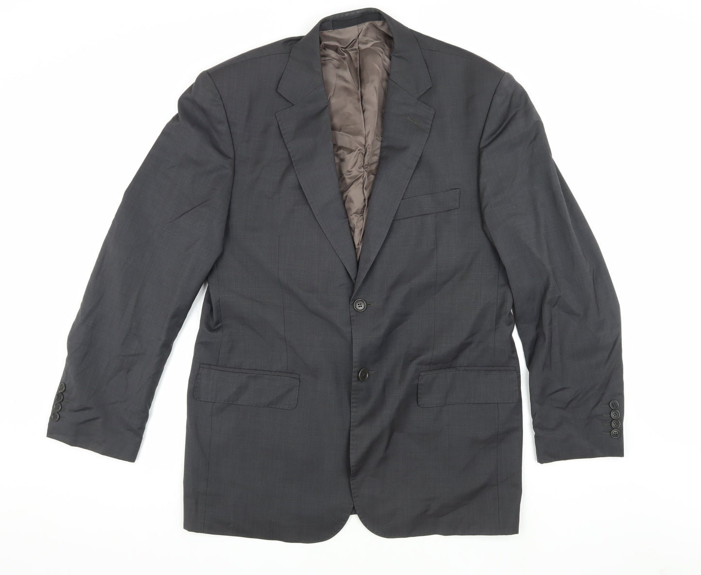 Mens UK Size 40 Marks and Spencer Regular Grey Suit Jacket