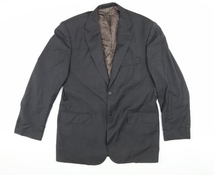 Mens UK Size 40 Marks and Spencer Regular Grey Suit Jacket