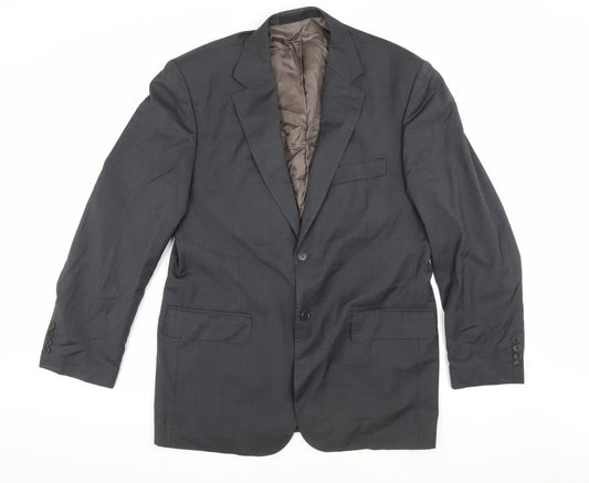 Mens UK Size 40 Marks and Spencer Regular Grey Suit Jacket