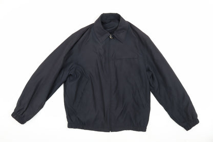 Mens UK Size M Marks and Spencer Blue Basic Jacket