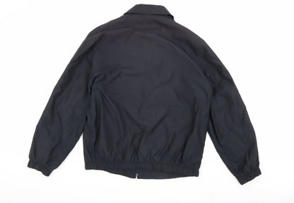 Mens UK Size M Marks and Spencer Blue Basic Jacket