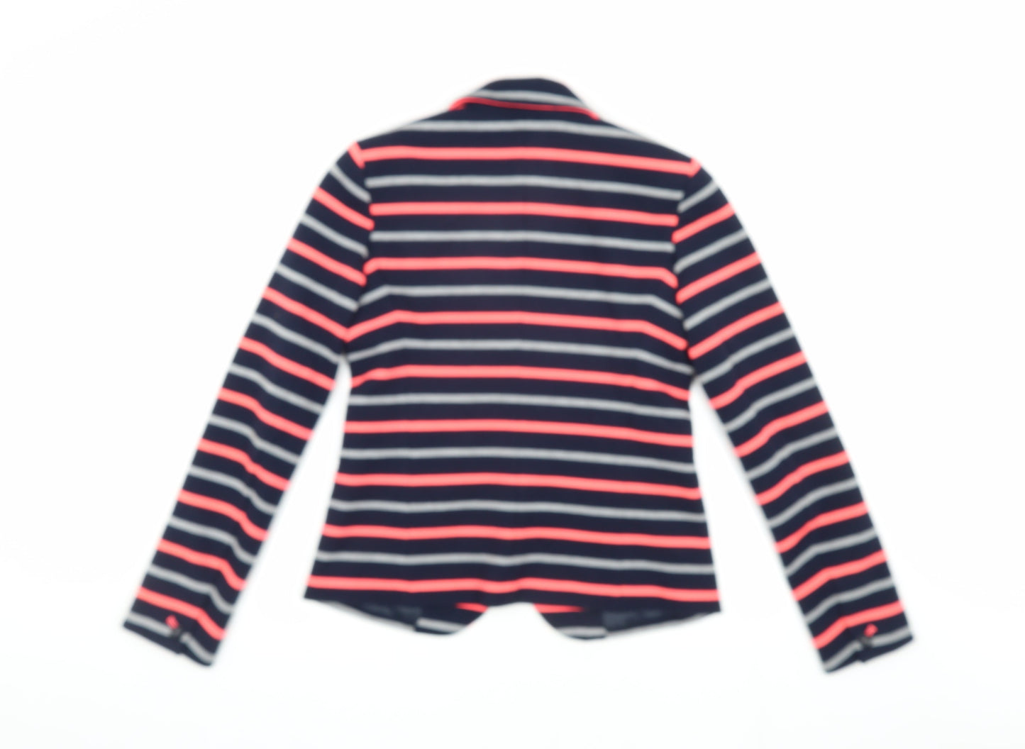 Gap Women's Striped Blazer, Size 6, Multicoloured