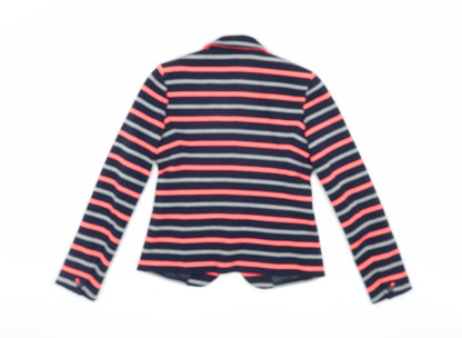 Gap Women's Striped Blazer, Size 6, Multicoloured