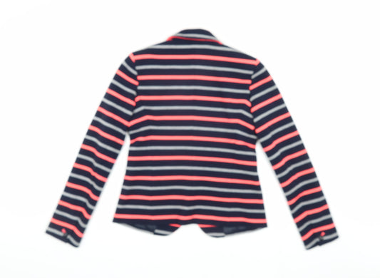 Gap Women's Striped Blazer, Size 6, Multicoloured