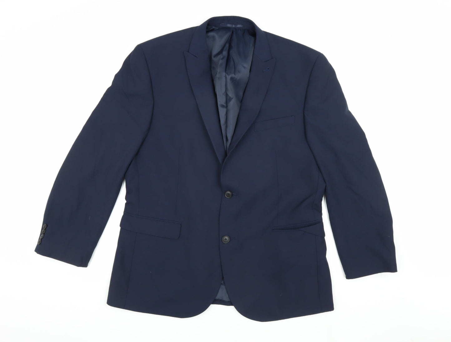 Mens UK Size 44 NEXT Regular Blue Suit Jacket