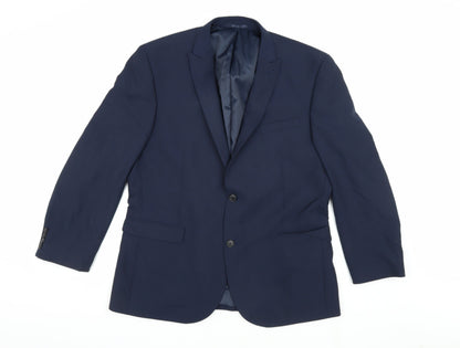Mens UK Size 44 NEXT Regular Blue Suit Jacket