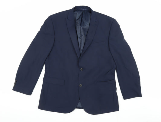 Mens UK Size 44 NEXT Regular Blue Suit Jacket