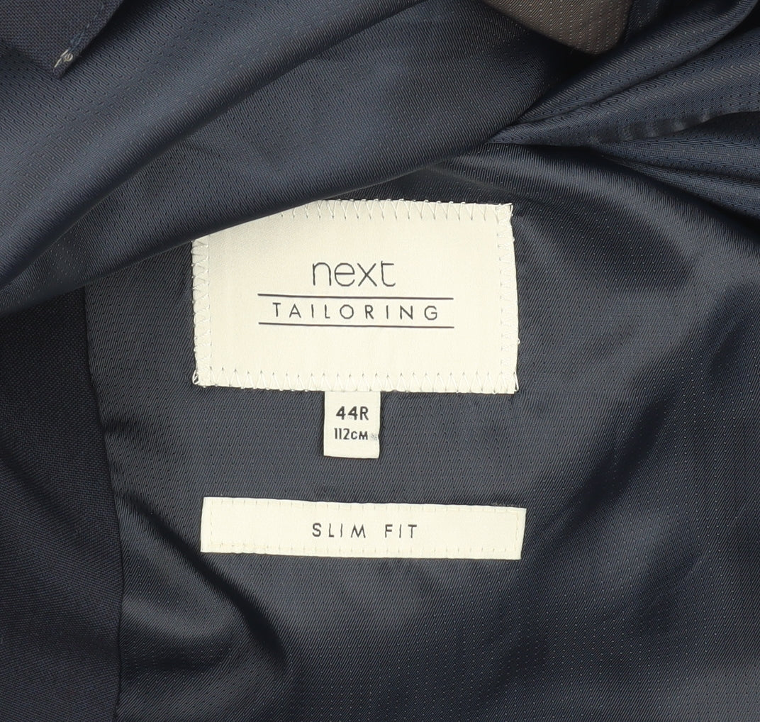 Mens UK Size 44 NEXT Regular Blue Suit Jacket