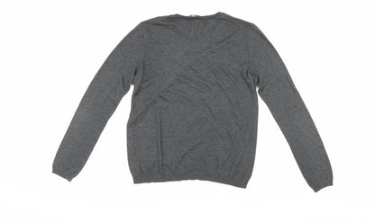 Womens UK Size L Zara Grey Pullover Jumper