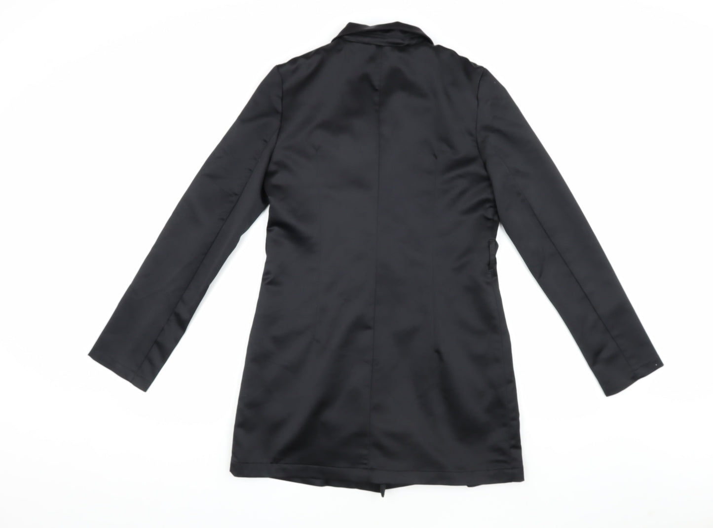 Nasty Gal Women's Black Size 6 Double-Breasted Jacket