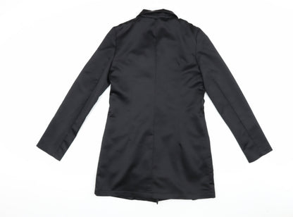 Nasty Gal Women's Black Size 6 Double-Breasted Jacket