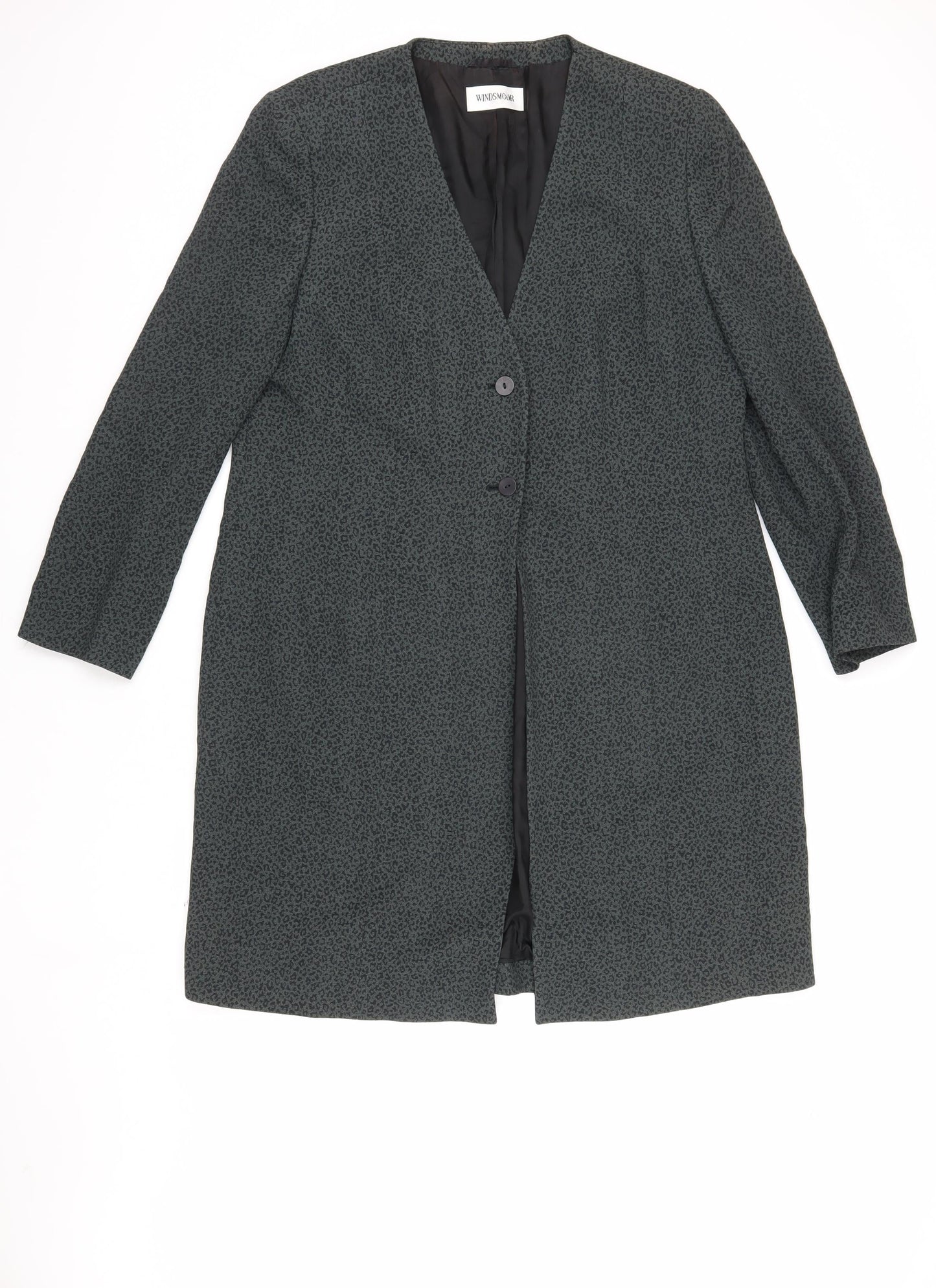 Womens UK Size 18 Windsmoor Green Overcoat