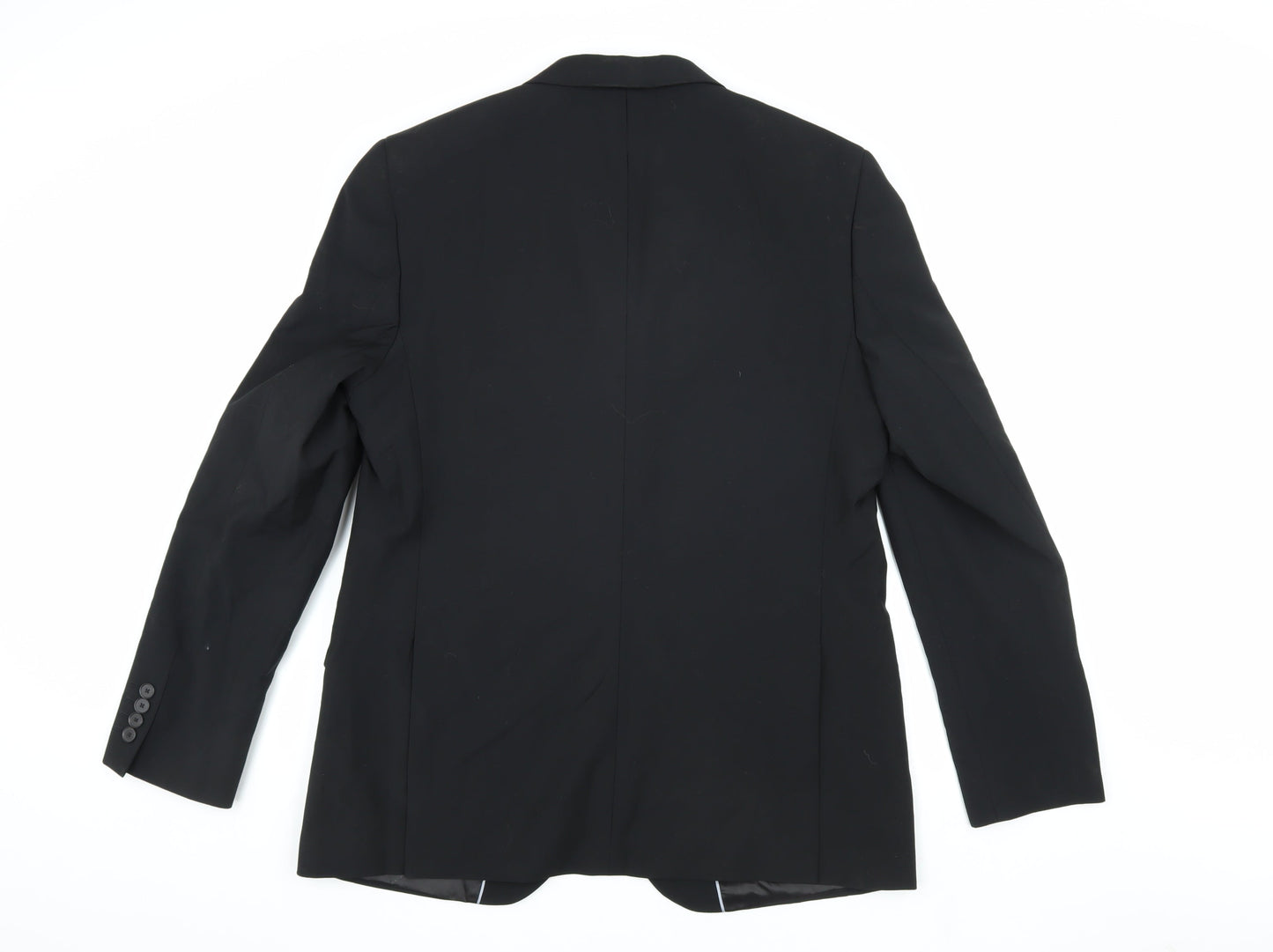 Mens UK Size 42 Marks and Spencer Regular Black Suit Jacket