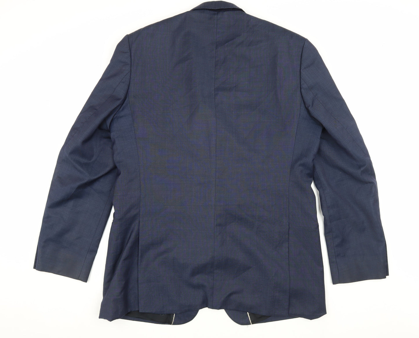 Mens UK Size 44 Ben Sherman Regular Blue Suit Jacket