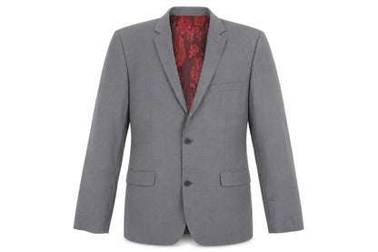 Ted Baker Men's Grey Wool Blazer 40R Business Formal