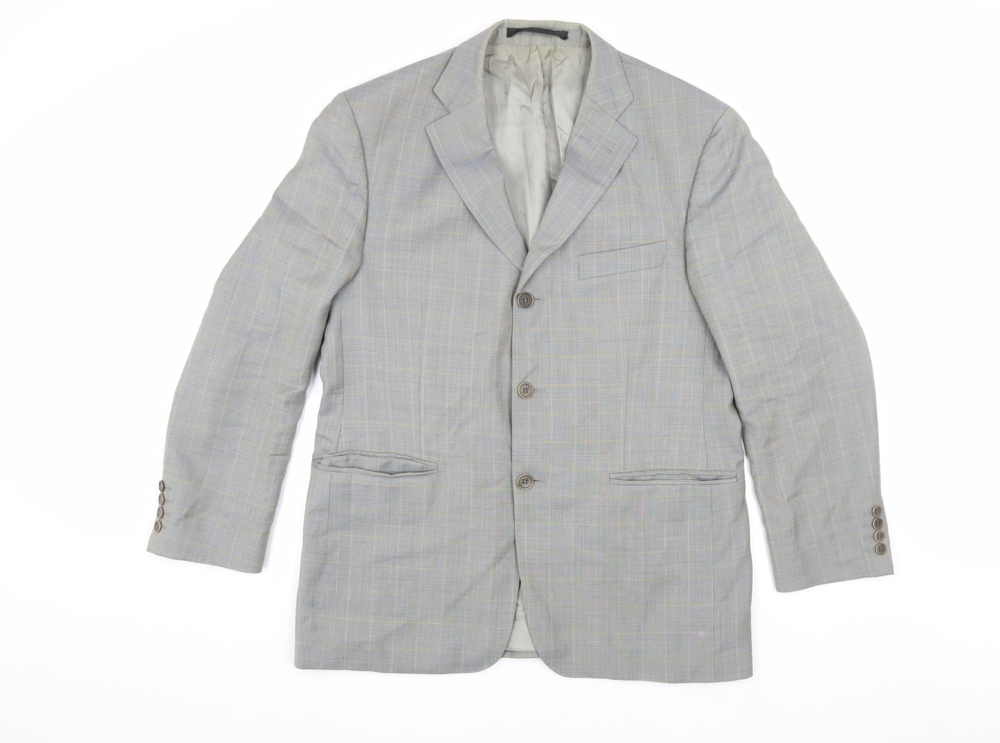 Mens UK Size 40 Marks and Spencer Regular Grey Suit Jacket