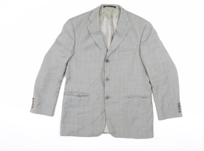 Mens UK Size 40 Marks and Spencer Regular Grey Suit Jacket