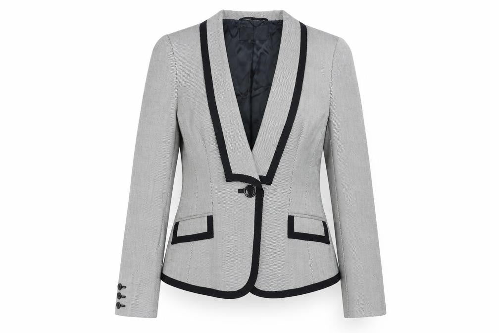 Womens UK Size M Jaeger Regular Grey Blazer
