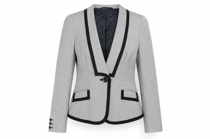Womens UK Size M Jaeger Regular Grey Blazer