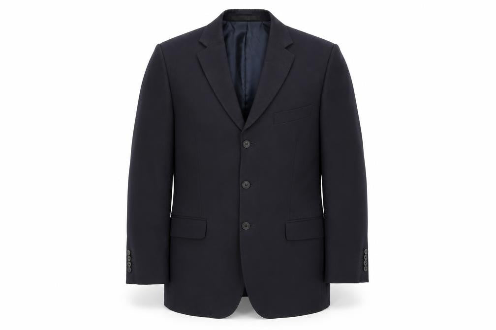 Mens UK Size 42 Marks and Spencer Regular Blue Suit Jacket