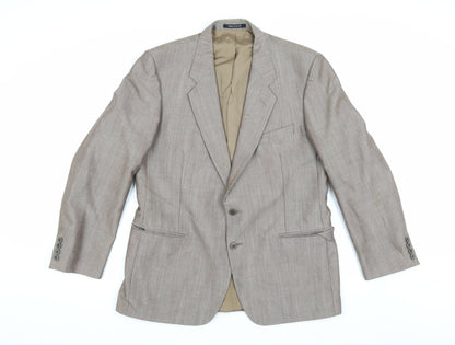 Mens UK Size 42 St Michael Regular Brown Suit Jacket