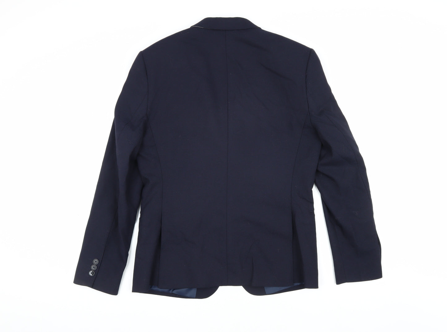 Mens UK Size 38 Marks and Spencer Regular Blue Suit Jacket