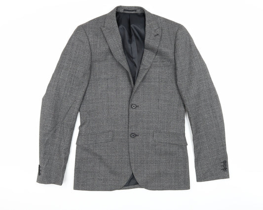 Mens UK Size 38 NEXT Regular Grey Suit Jacket