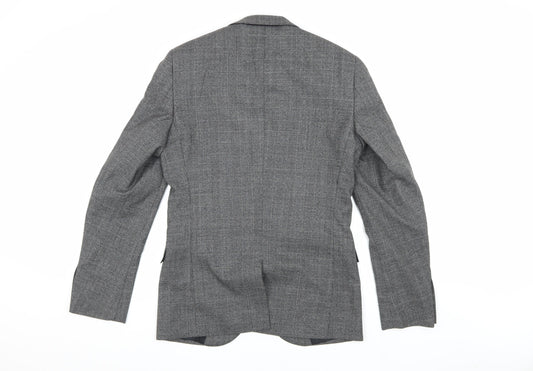 Mens UK Size 38 NEXT Regular Grey Suit Jacket