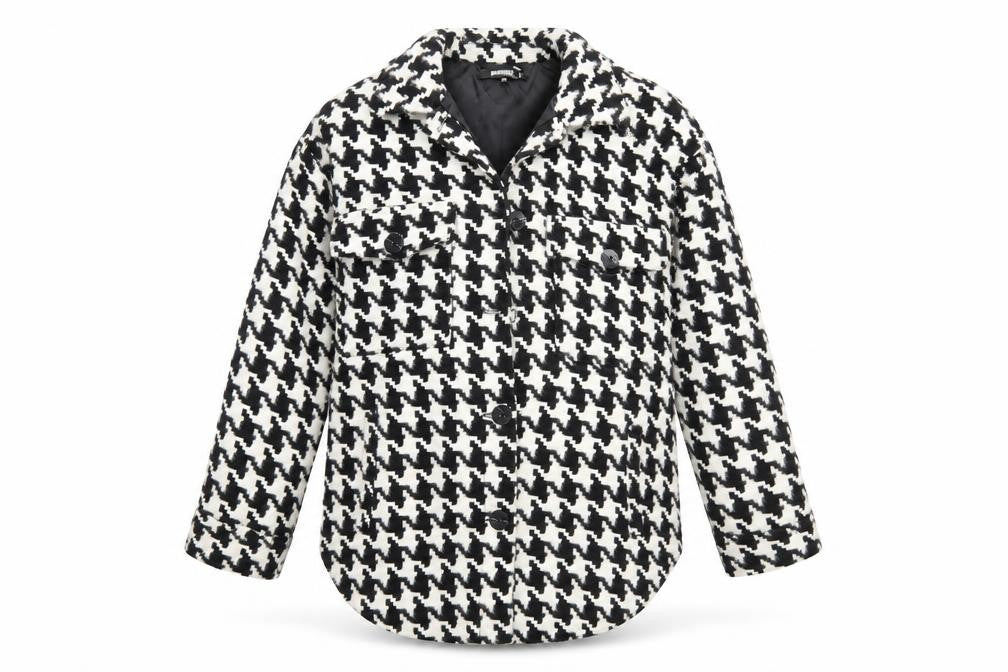 Womens UK Size 6 Missguided Multicoloured Overcoat