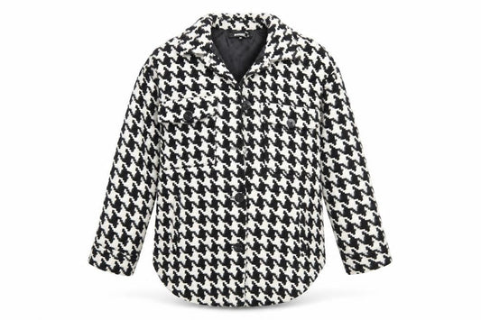 Womens UK Size 6 Missguided Multicoloured Overcoat