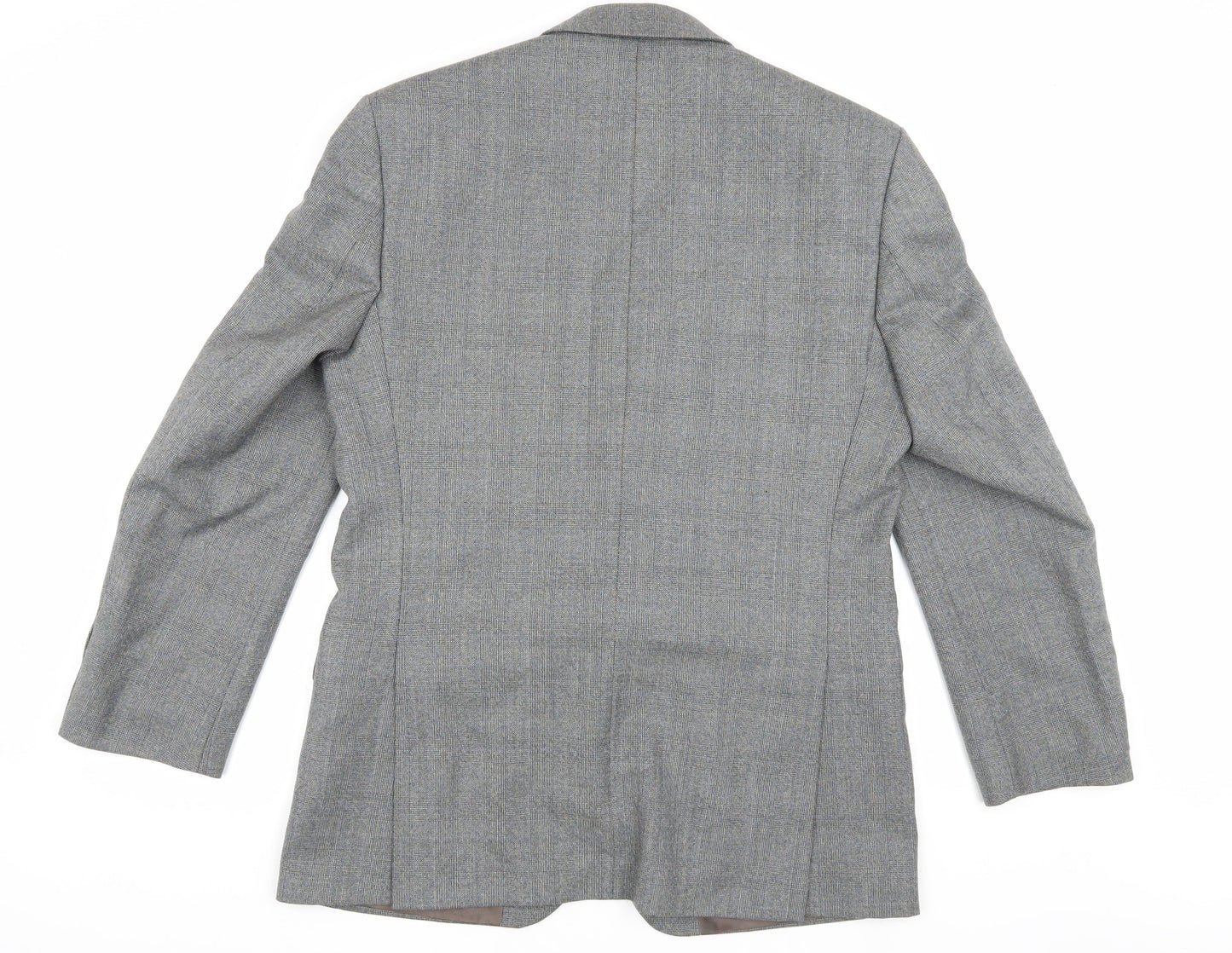 Mens UK Size 40 Label Regular Grey Suit Jacket