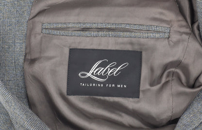 Mens UK Size 40 Label Regular Grey Suit Jacket