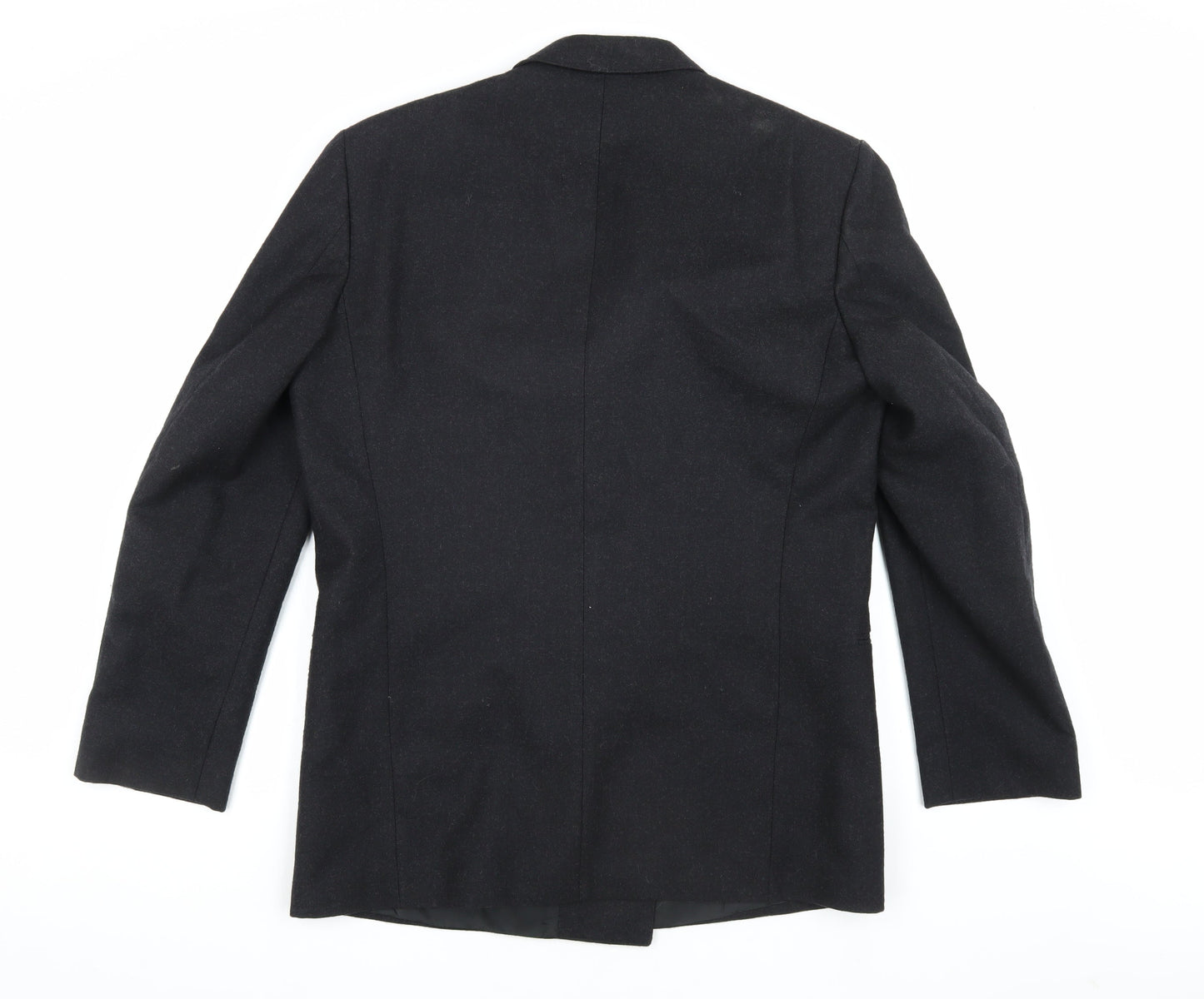 Anthony Loretto Men's Black Double-Breasted Blazer, 40R
