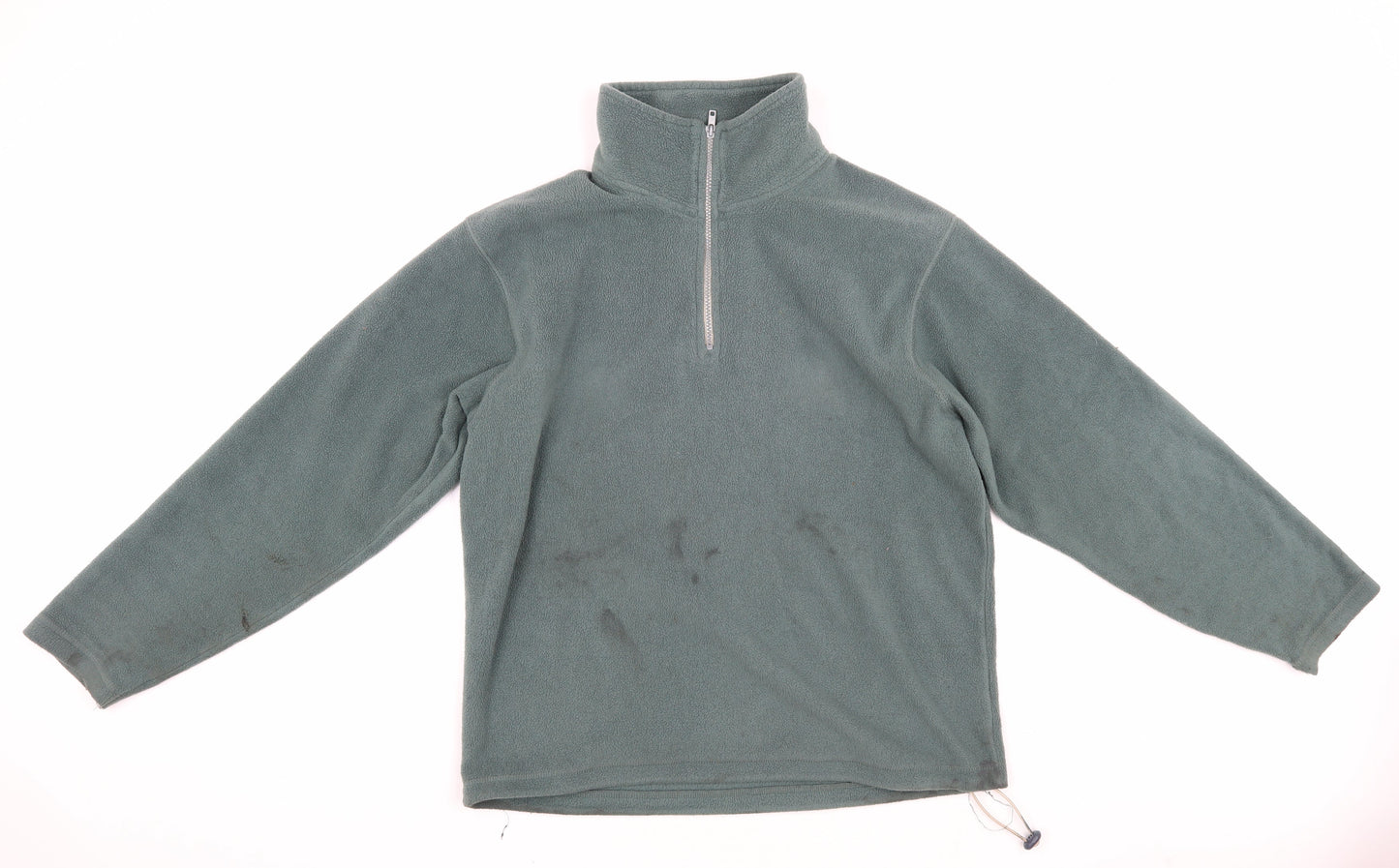 Mens UK Size M Peter Storm Green 1/4 Zip Sweatshirt
