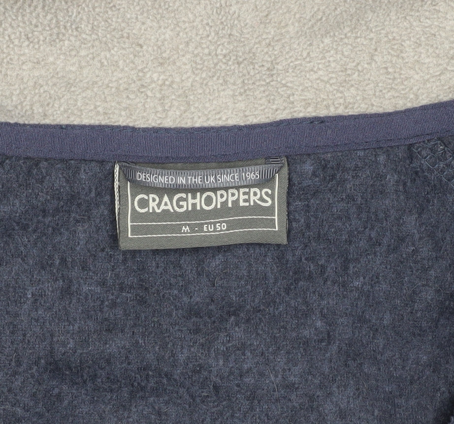 Mens UK Size M Craghoppers Blue Pullover Sweatshirt
