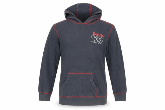 Bench Boys Blue Pullover Hoodie 11-12 Years with Hood