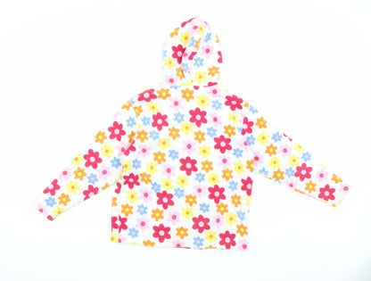 Peter Storm Girls Multicoloured Floral Hoodie 9-10 Years