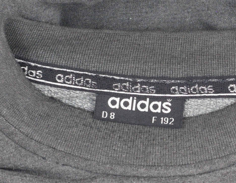 Mens UK Size L adidas Grey Pullover Sweatshirt